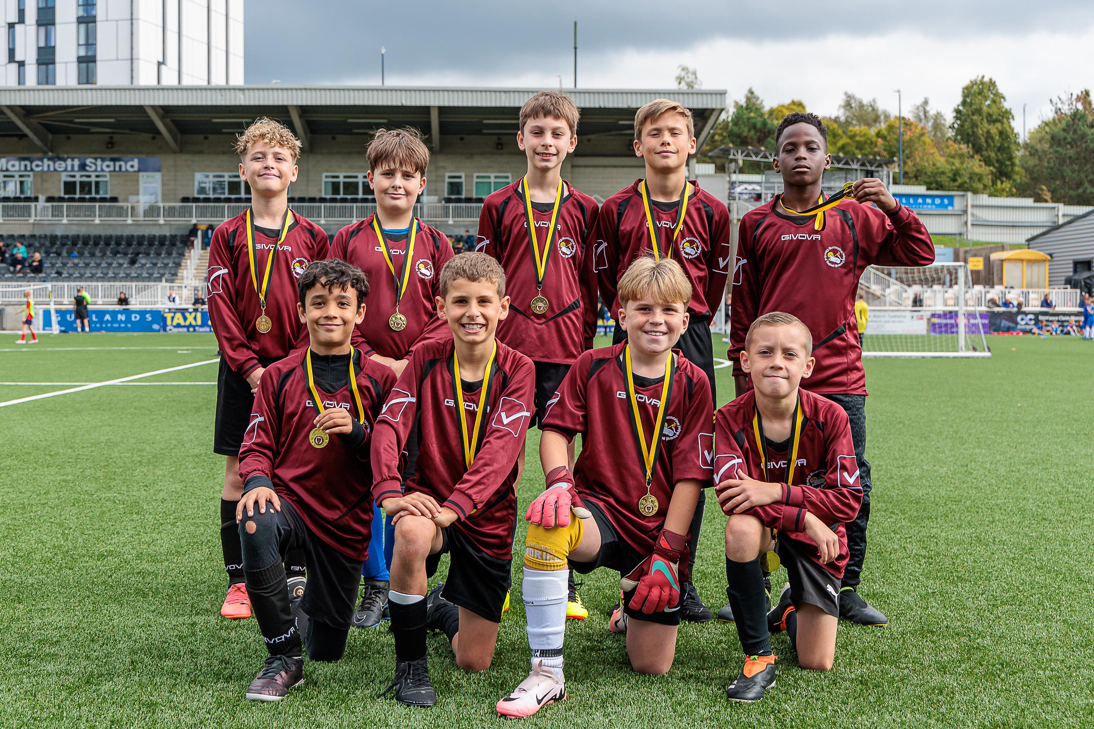 We are very proud of our Boys Football Team.